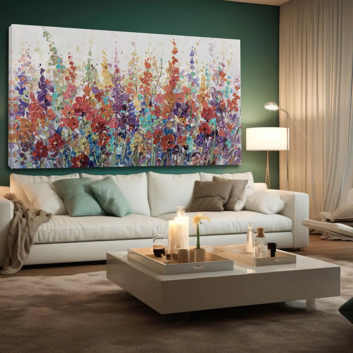 Blossom Bliss Wall Art for Spaces 24x48