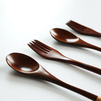 Handcrafted Ironwood & Nanmu Wooden Spoon