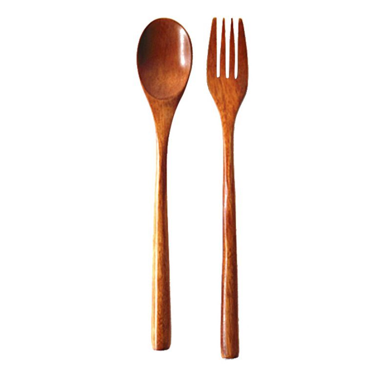 Handcrafted Ironwood & Nanmu Wooden Spoon