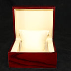 Mahogany Wood Grain Jewelry Display Box