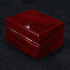 Mahogany Wood Grain Jewelry Display Box