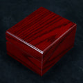 Mahogany Wood Grain Jewelry Display Box