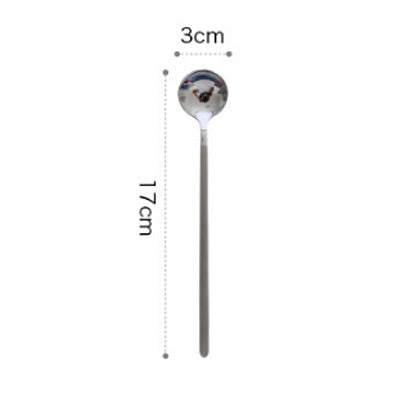 Matte 304 Stainless Steel Coffee Spoon
