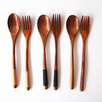 Handcrafted Ironwood & Nanmu Wooden Spoon