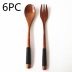 Handcrafted Ironwood & Nanmu Wooden Spoon