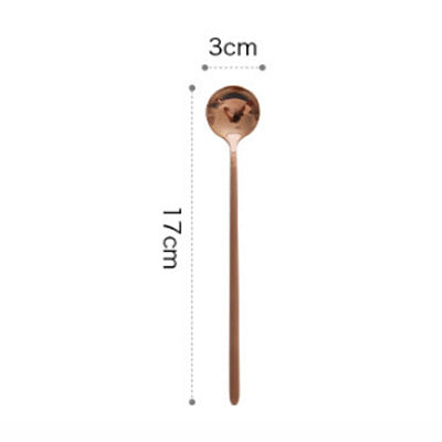 Matte 304 Stainless Steel Coffee Spoon