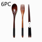 Handcrafted Ironwood & Nanmu Wooden Spoon