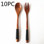 Handcrafted Ironwood & Nanmu Wooden Spoon