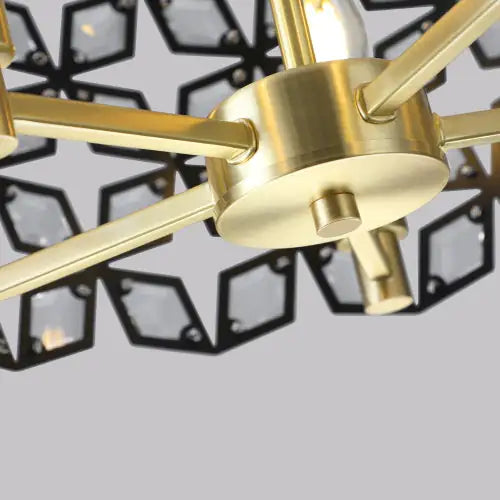 Elegant Round Crystal Chandelier for Chic Home Decor