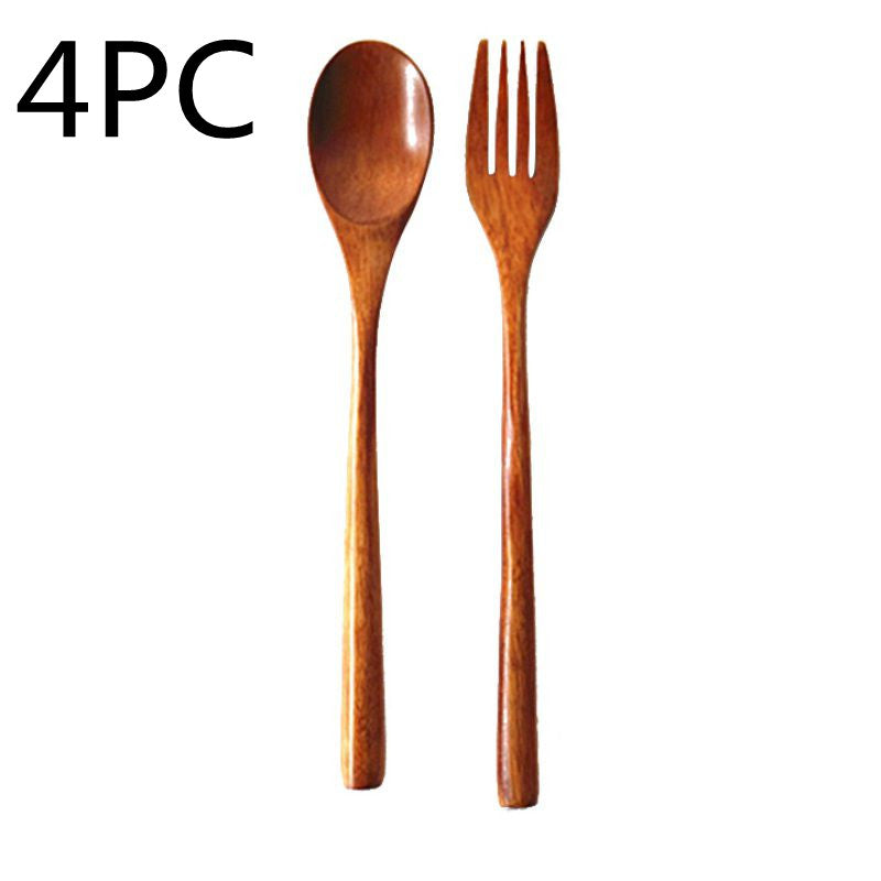 Handcrafted Ironwood & Nanmu Wooden Spoon