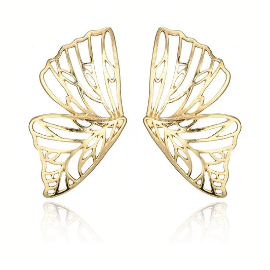 Flutter Shine Gold Earrings