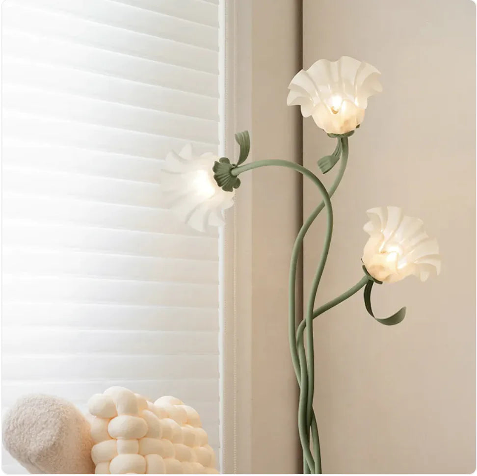 Charming Cream Floor Lamp