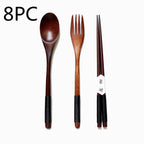 Handcrafted Ironwood & Nanmu Wooden Spoon