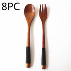 Handcrafted Ironwood & Nanmu Wooden Spoon
