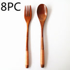 Handcrafted Ironwood & Nanmu Wooden Spoon