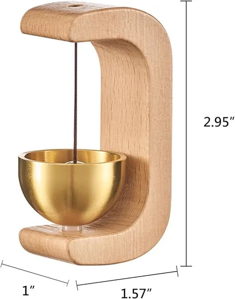 Wooden Magnetic Door Chime Bell