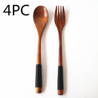 Handcrafted Ironwood & Nanmu Wooden Spoon