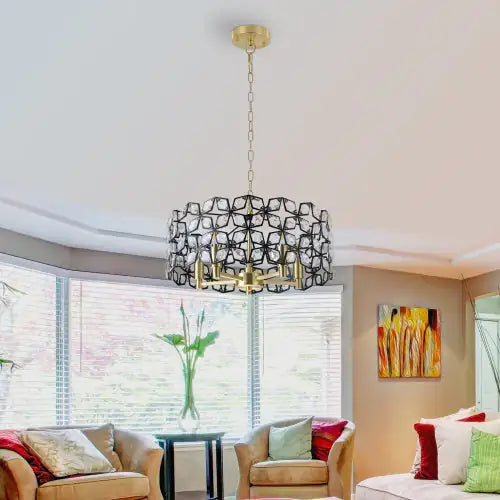 Elegant Round Crystal Chandelier for Chic Home Decor