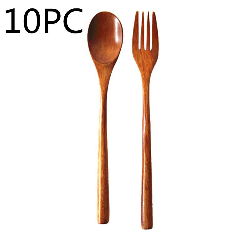 Handcrafted Ironwood & Nanmu Wooden Spoon