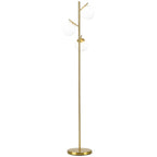 Gold 3-Light Floor Lamp
