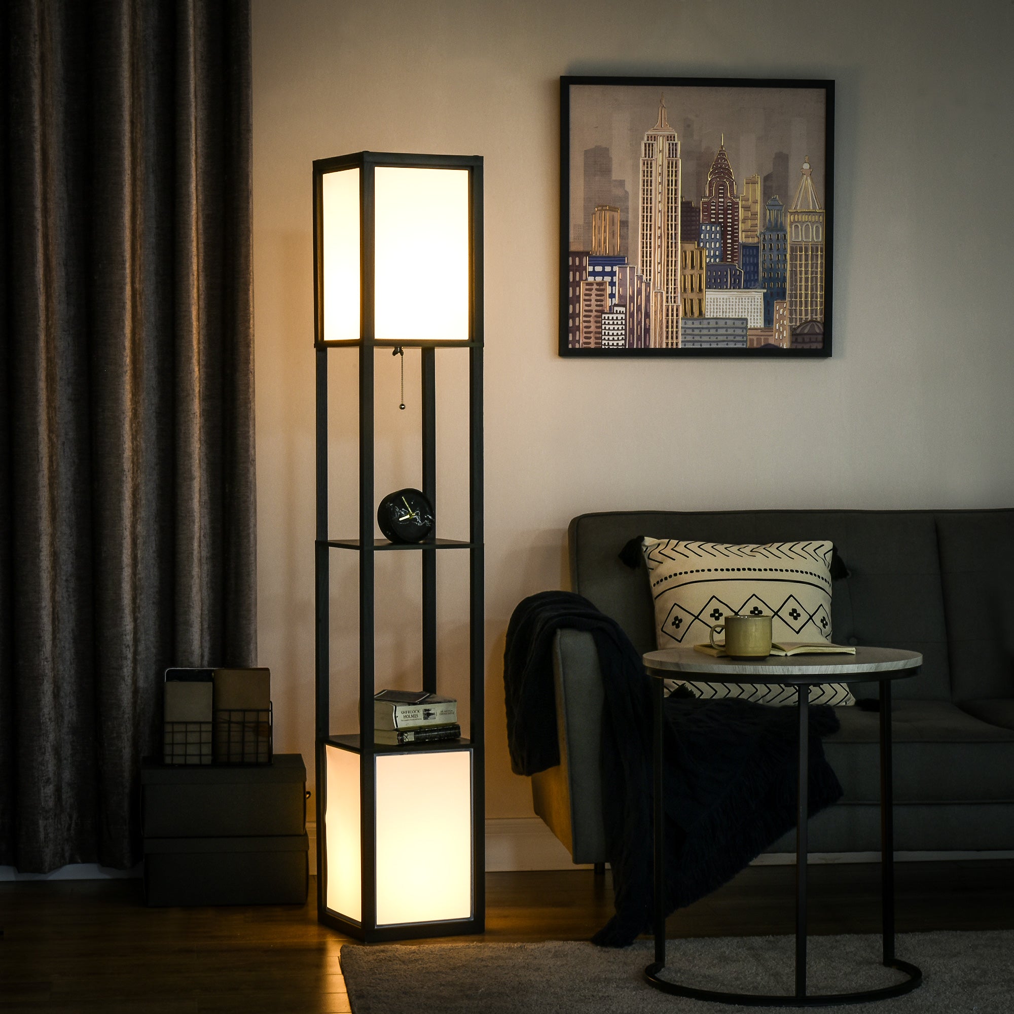 Shelf Floor Lamp