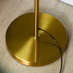 Gold 3-Light Floor Lamp