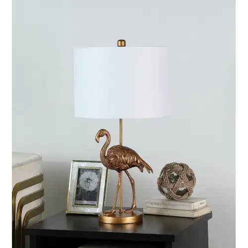 Golden Flamingo Chic Table Lamp