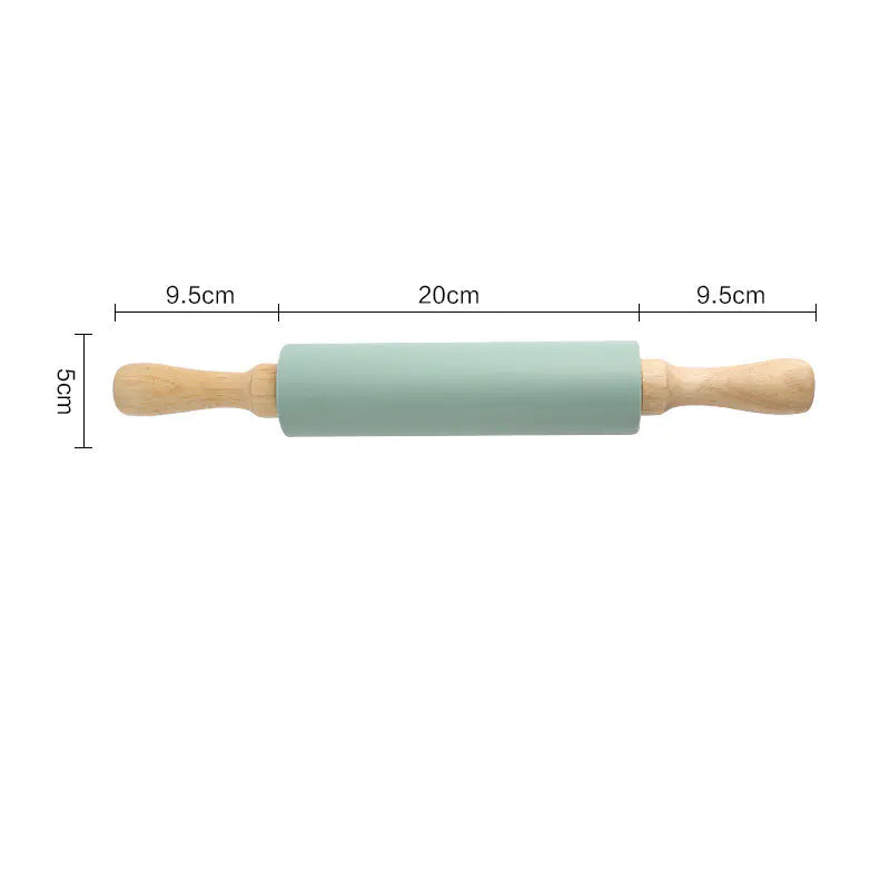 EasyBake Non-Slip Rolling Pin & Spacious Mat